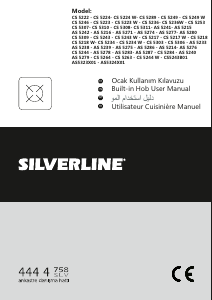 Handleiding Silverline AS 5323 X01 Kookplaat