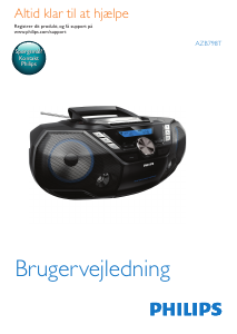 Brugsanvisning Philips AZB798T Stereo sæt