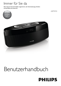 Bedienungsanleitung Philips AZM310 Stereoanlage