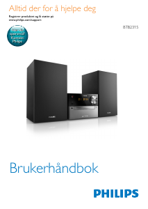 Bruksanvisning Philips BTB2315 Stereosett