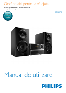 Manual Philips BTB2370 Stereo set