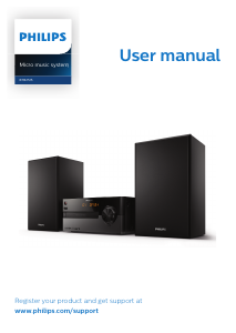 Manual Philips BTB2515 Stereo-set