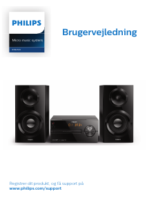 Brugsanvisning Philips BTB2570 Stereo sæt