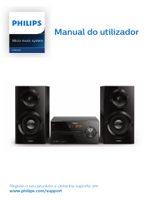 Manual Philips BTB2570 Aparelho de som