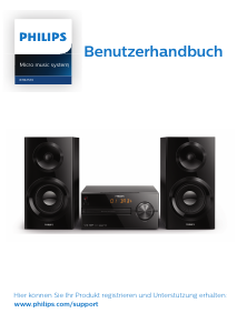 Bedienungsanleitung Philips BTB2570 Stereoanlage