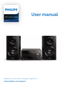 Manual Philips BTB2570 Stereo-set