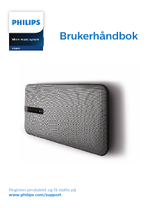 Bruksanvisning Philips BTB2670 Stereosett