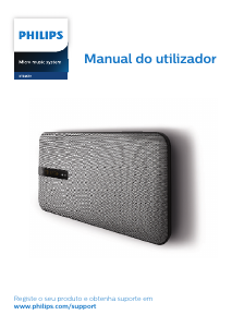 Manual Philips BTB2670 Aparelho de som