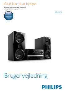 Brugsanvisning Philips BTB3370 Stereo sæt