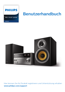 Bedienungsanleitung Philips BTB8000 Stereoanlage