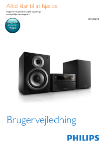 Brugsanvisning Philips BTD5210 Stereo sæt