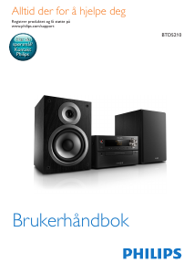 Bruksanvisning Philips BTD5210 Stereosett