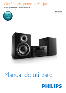 Manual Philips BTD5210 Stereo set
