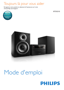 Mode d’emploi Philips BTD5210 Stéréo