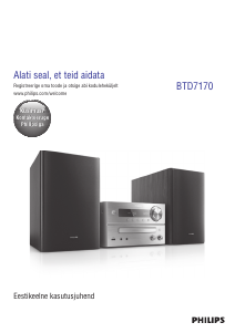 Kasutusjuhend Philips BTD7170 Stereokomplekt