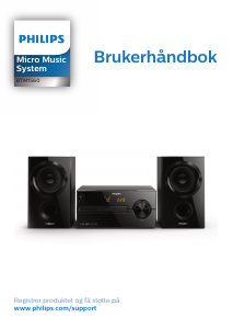 Bruksanvisning Philips BTM1560 Stereosett