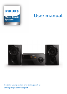 Manual Philips BTM1560 Stereo-set