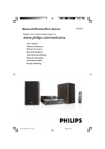 Brugsanvisning Philips BTM177 Stereo sæt