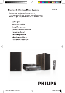 Manual Philips BTM177 Stereo-set