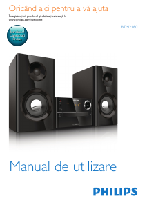 Manual Philips BTM2180 Stereo set