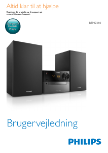 Brugsanvisning Philips BTM2310 Stereo sæt