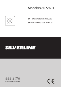 Handleiding Silverline VC 5072 B01 Kookplaat