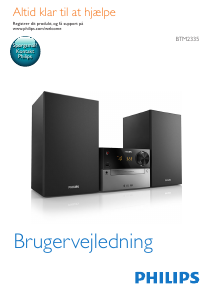 Brugsanvisning Philips BTM2335 Stereo sæt