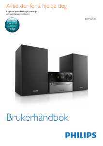 Bruksanvisning Philips BTM2335 Stereosett