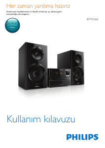 Kullanım kılavuzu Philips BTM2360 Stereo müzik seti