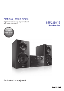 Kasutusjuhend Philips BTM2360 Stereokomplekt