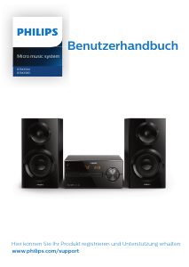 Bedienungsanleitung Philips BTM2560 Stereoanlage