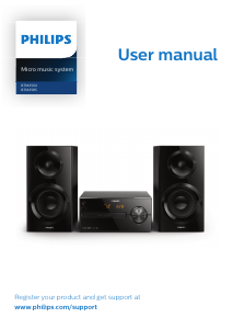 Manual Philips BTM2560 Stereo-set