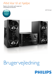 Brugsanvisning Philips BTM3160 Stereo sæt