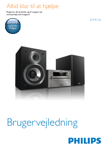 Brugsanvisning Philips BTM5120 Stereo sæt