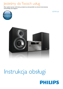 Instrukcja Philips BTM5120 Zestaw stereo
