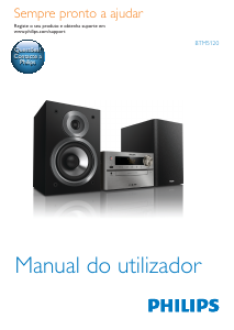 Manual Philips BTM5120 Aparelho de som