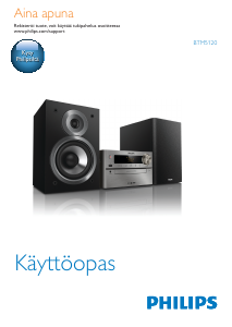 Käyttöohje Philips BTM5120 Stereosetti