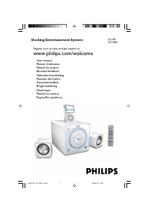 Bedienungsanleitung Philips DC199 Stereoanlage