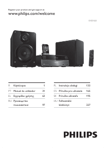 Manual Philips DCD322 Stereo-set