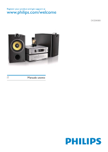 Manuale Philips DCD8000 Stereo set