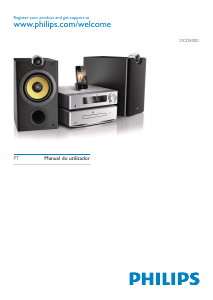 Manual Philips DCD8000 Aparelho de som