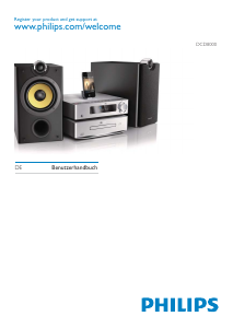 Bedienungsanleitung Philips DCD8000 Stereoanlage