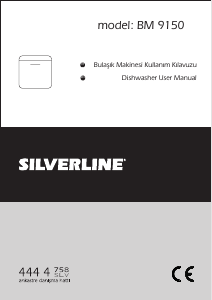 Kullanım kılavuzu Silverline BM 9150 Bulaşık makinesi