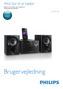 Brugsanvisning Philips DCM1170 Stereo sæt