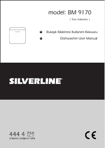 Kullanım kılavuzu Silverline BM 9170 Bulaşık makinesi