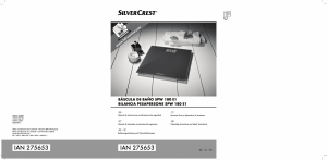 Manuale SilverCrest SPW 180 E1 Bilancia