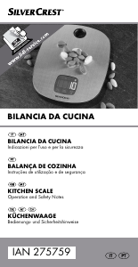 Manuale SilverCrest IAN 275759 Bilancia da cucina