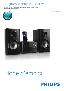 Mode d’emploi Philips DCM2170 Stéréo