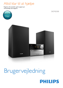 Brugsanvisning Philips DCM2330 Stereo sæt