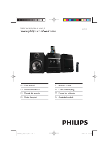 Manuale Philips DCM378 Stereo set